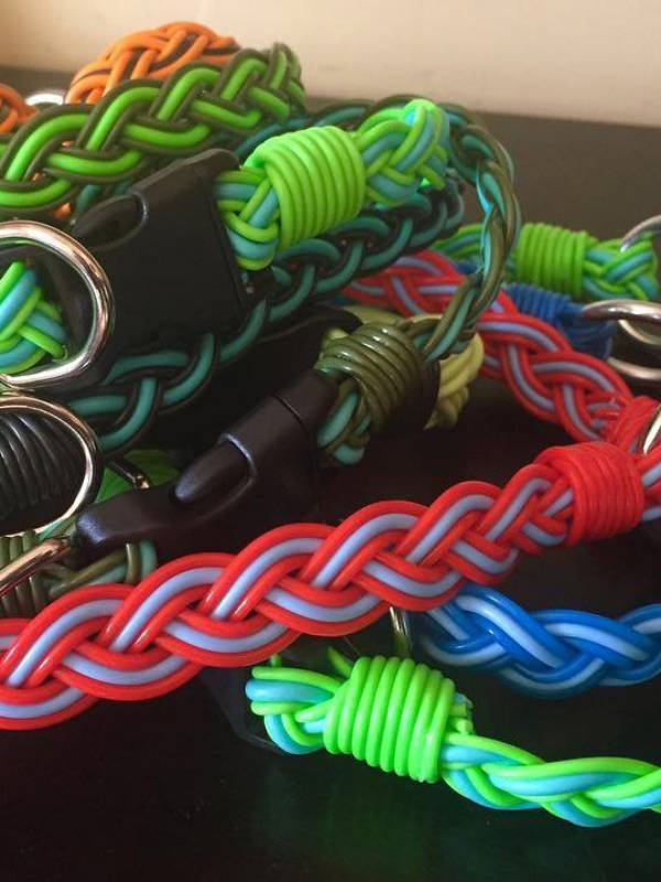 Flyvines Recycled Fly Line Dog Collar - Image 7