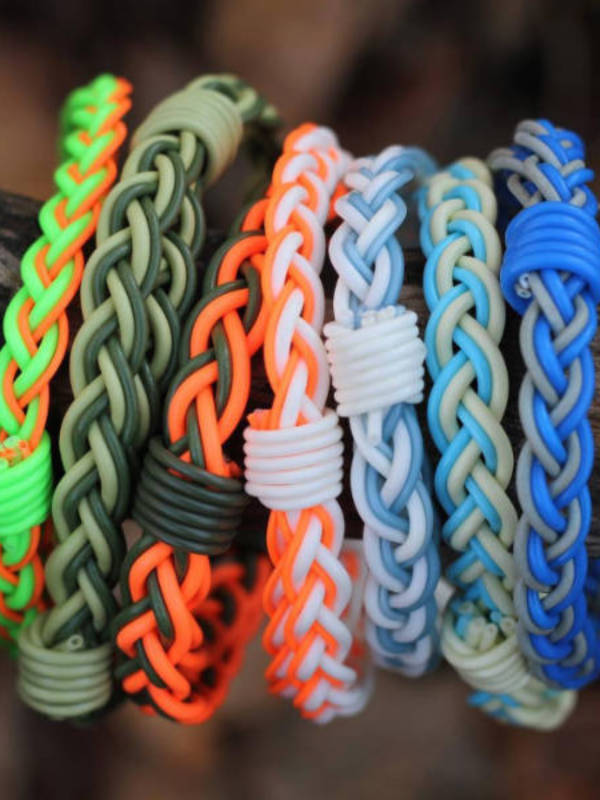 Flyvines Recycled Spey Line Bracelet - Image 2