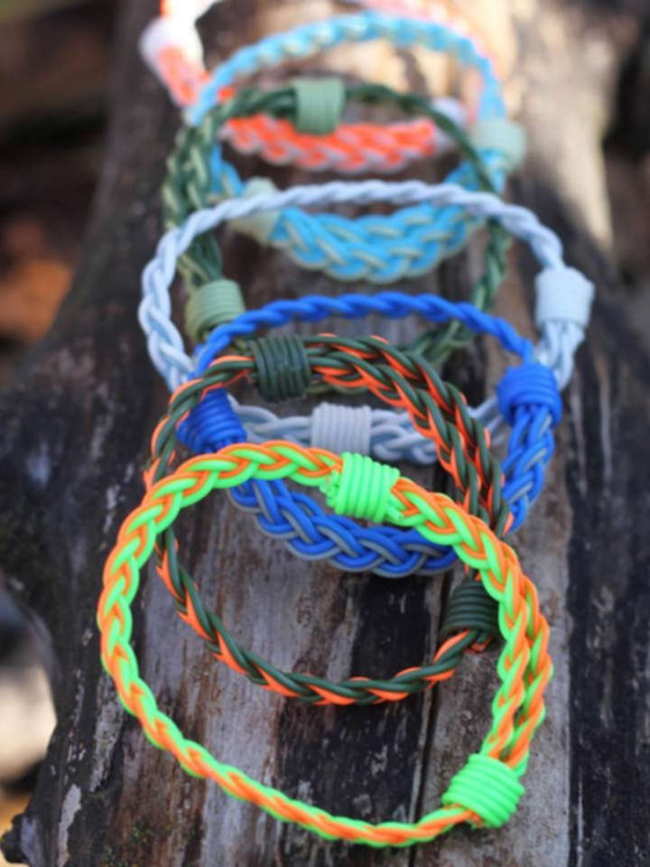 Flyvines Recycled Spey Line Bracelet - Image 4