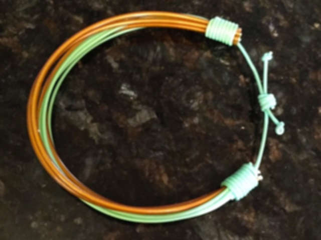 Flyvines Recycled Fly Line Strand Bracelet - Image 2