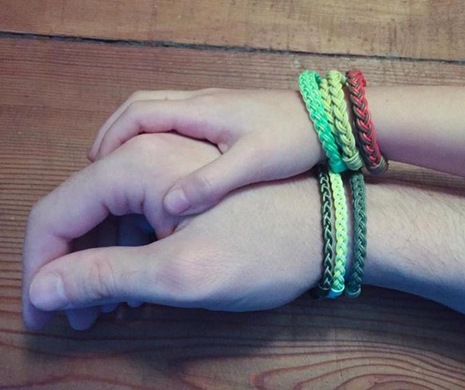 Flyvines Recycled Fly Line Youth Bracelet - Image 3