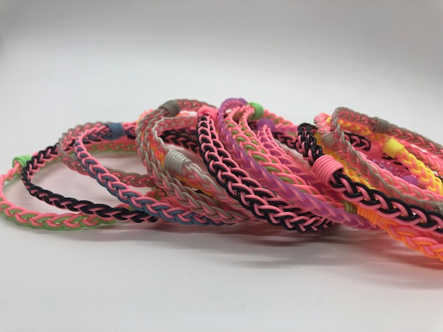 Flyvines Breast Cancer Awareness Bracelets - Hot Pink - Image 2